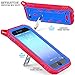 iPhone 6S Plus Case, POETIC Revolution [Premium Rugged] Protective Case with [Landscape Stand Feature] [Shock Absorption & Dust Resistant] for Apple iPhone 6 Plus/iPhone 6S Plus Blue/Red