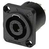 Neutrik NL4MP-UC Speakon Connector 4 Pole Panel Mount