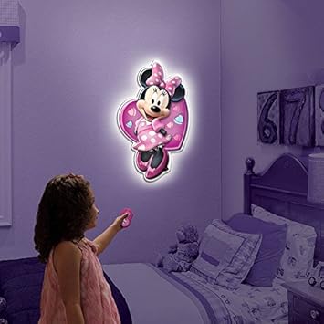 Disney Minnie Mouse Wall Friends Interactive Wall Light In