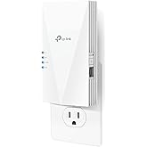 TP-Link AX1500 WiFi Extender Internet Booster(RE500X), WiFi 6 Range Extender Covers up to 1500 sq.ft and 25 Devices,Dual Band, AP Mode w/Gigabit Port, APP Setup, OneMesh Compatible