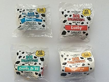 101 dalmatians mcdonalds toys