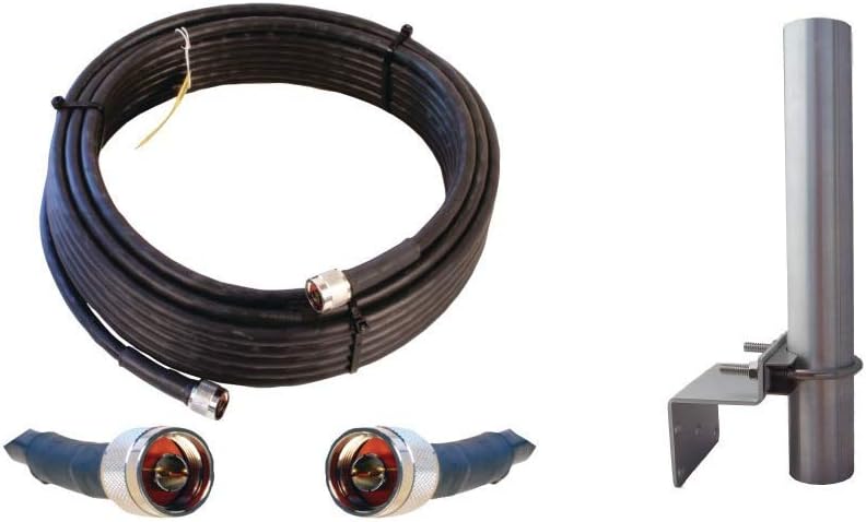 Wilson Electronics 50 ft. Black WILSON-400 Ultra Low Loss Coax Cable (N-Male to NMale)