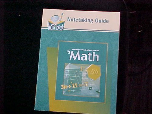 McDougal Littell Middle School Math, Course 3: Practice Workbook, Student Edition