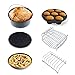 XL Air Fryer Accessories XL for Gowise Philips Cozyna, Set of 6, Fit for All 4.5QT, 5.3QT-5.8QT Airfryer