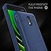 Nokia 2 Case, KuGi Nokia 2 case, Scratch Resistant & Anti Slip Flexible Soft TPU Case for Nokia 2 Smartphone (Navy)
