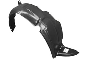 KA Depot for Accent 2012-2014 868121R000 HY1249122 Front Passenger Right Side Fender Liner Inner Panel Plastic Guard Shield