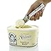 KUCHE Easy Trigger Stainless Steel Ice Cream Scoop, Cookie Dough and Water Melon Scoop