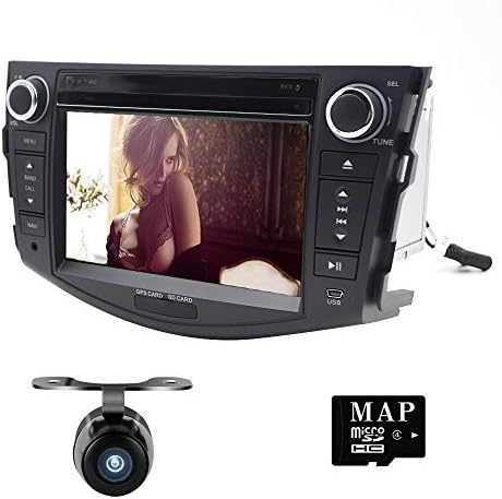 7" 3G BT iPod GPS Car DVD Player Radio For Toyota RAV4 2006 2007 2008 2009 2010 2011 2012+Camera