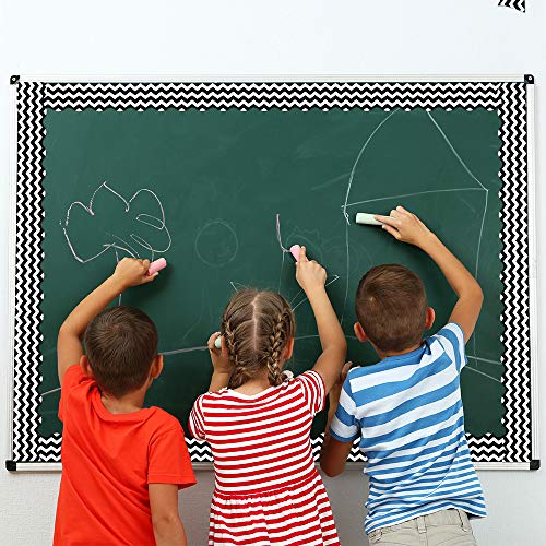 image for GMAOPHY Black Bulletin Borders Stickers, 80 ft Back-to-School Decorati