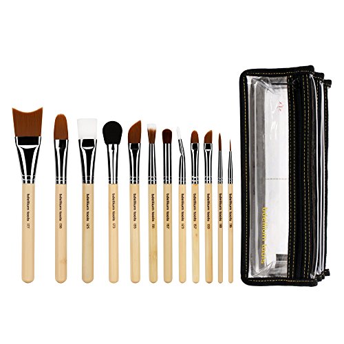 Bdellium Tools Professional Makeup Brush Special Effects SFX Series - 12 pc. Brush Set with Double Pouch (2nd Collection)