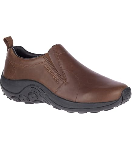 Amazon.com | Merrell Jungle Moc Nubuck Black/Black | Loafers