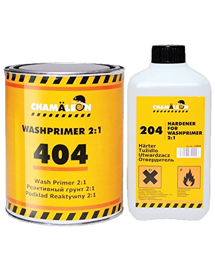 Chamäleon WASHPRIMER 2K REAKTIONSGRUNDIERUNG 2:1 Aluminium GRUNDIERUNG 1L + 0,5L