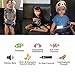 Kids Headphones, Volume Limiting with Ultra Thin Adjustable Speakers Soft Children Fleece Headband Toddler Headphones for Home and Travel - Unicorn