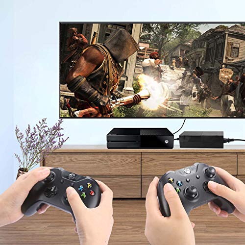 image for NTCON Xbox One Power Supply Brick with Power Cord,(Low Noise Version) 