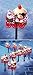 Snowman Train Pathway Light Stakes - Set Of 10