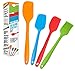 K-Home Silicone Spatula set – Heat Resistant and Non-Stick Spatulas for Cooking, Baking and Mixing (4 Pack)