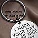 LParkin I Hope Your Day Is Nice As My Butt Keychain Thoughtful Gifts for Men Cute Boyfriend Thinking of You Detalles Para Regalar a Tu Novio