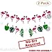 KatchOn Large 10 Feet Felt Flamingo Garland - 2 String, No DIY, Flamingo Banner for Flamingo Party Decorations, Flamingo Birthday Banner for Flamingo Decorations, Flamingo Birthday Decorations
