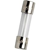 Bussmann GMA-2A 2 Amp Glass Fast Acting Cartridge Fuse, 250V UL Listed, 5-Pack by Bussmann