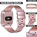 Tobfit Sport Bands Compatible with Fitbit Versa 2/Versa/Versa Lite/Versa SE, Soft TPU Wristbands Accessories for Women Men, Silver, Small