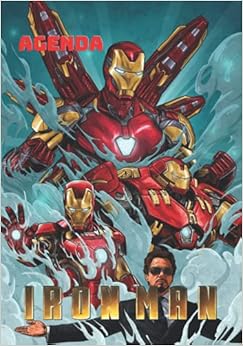 Agenda Iron man: Agenda scolaire Spider-man 2021 2022 journalier 1 jour par page | agenda ado fille et garcon manga | planificateur & ... a5 adapter pour college & lycee et etudiant