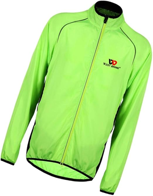 Waterproof Bike Rain Jacket Men Ladies Windproof Warm Cycle Wear for