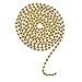 5 color 196 inch Ball Chain Necklaces 15 Foot - 3.2mm Ball (#6 Size) and 50 pcs ball chain connector clasps For Jewelry Findings Key Chains Tags Brag Tags Pendant Necklaces