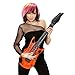 NUOLUX 6pcs Inflatable Guitar Toys for Party Decoration (Random Color)