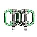 RockBros Aluminum Alloy Cycling Bike Platform Pedals Sealed Bearing Axle 9/16