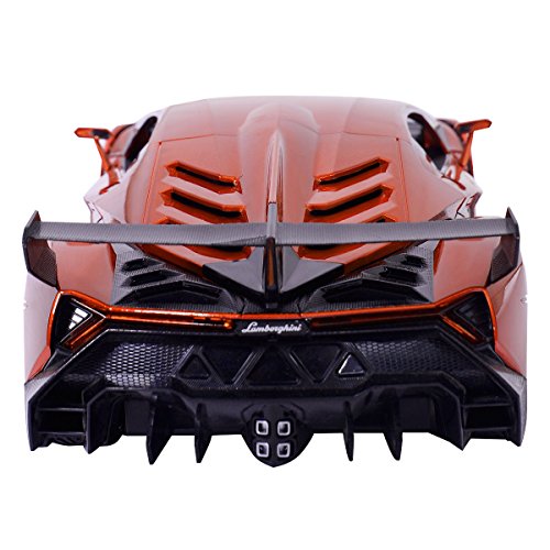 Brand New 1/14 Lamborghini Veneno Electric Sport Radio Remote Control RC Car Orange Gift - Thumbnail 6