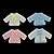 Mememall Fashion Knitted Padded baby Shower Party Favor Pink Girl Blue Boy Party Game Decorations