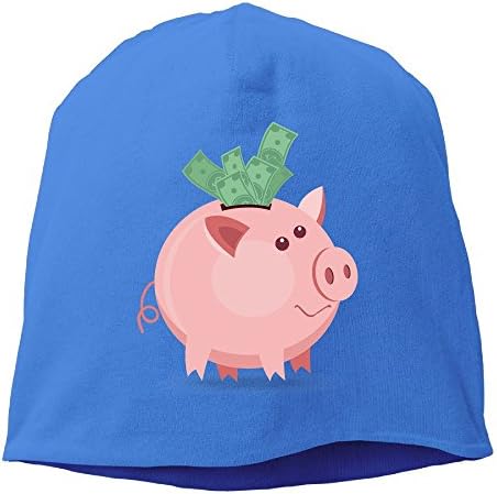 DMN Fashion Solid Color Piggy Bank Headband For Unisex Royalblue One Size