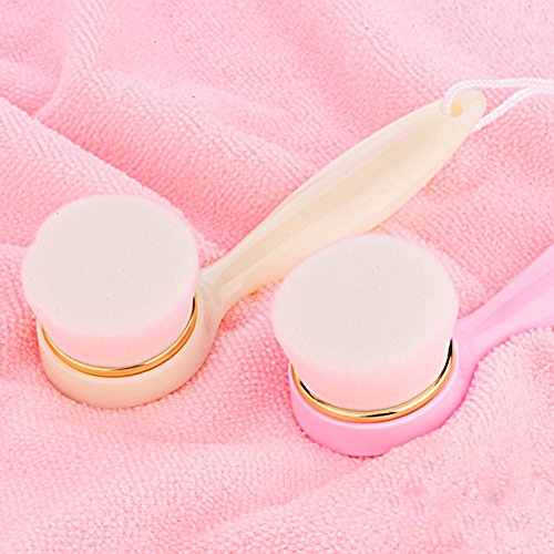 Gracefulvara Fiber Soft Facial Brush Deep Pore Cleansing Brush with Long Handle - Thumbnail 3