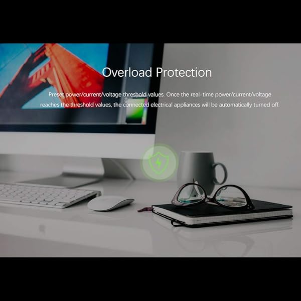 Docooler Pow R2 Interruptor de Control Remoto Enchufes Inteligentes y a Control Remoto WiFi Inalmbrico Smart Switch Smart Home El Control Remoto de WiFi 15A Funciona para Google Home Alexa