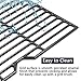 Hongso 19 1/4 Inch Porcelain Cast Iron Grill grates Cooking Grid Replacement for Charmglow 810-7450-S, 810-8530-F/S, Nexgrill 720-0511 20-0336, Aussi, Jenn-Air, Weber Genesis Series, PCB152
