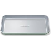 Caraway Nonstick Ceramic Small Baking Sheet (9x13”) – Non-Toxic, PTFE & PFOA Free – Oven Safe – Aluminized Steel Core – Mini Sheet Pan for Baking, Roasting & More - Sage