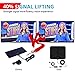 HDTV Antenna,Newest 50 Miles Indoor Digital HDTV Antenna 4K HD VHF UHF Freeview Support All TV