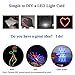 LED Light Emitting Diodes, Elfeland 300x5mm Colored / Clear / Milky 2pin Round Head LED Yellow Red Blue Green White Assorted LED Kit for Arduino DIY (5 colors x 60pcs)