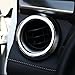 Vesul 4PCs Chrome Dashboard Air Vent Outlet Cover Trim Compatible with Toyota RAV4 2013 2014 2015 2016 2017 2018