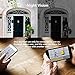 Doorbell Camera Wireless, SMONET WiFi Smart Doorbell, HD Security Camera with Two-Way Audio, Real-Time Video, Night Vision, Phone Ring, Free App for iOS and Android (Black)