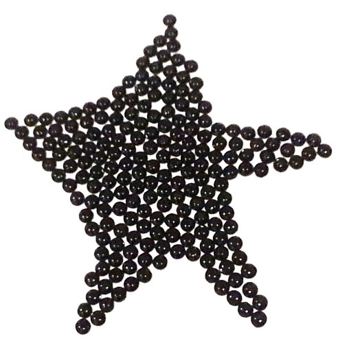 GoldenLiving168 Black Round 400pcs Rhinestone 4mm (ss16) 3D Acrylic Nail Art Decoration Cellphone Case (High Quality) USA SELLER! FAST SHIPPING!