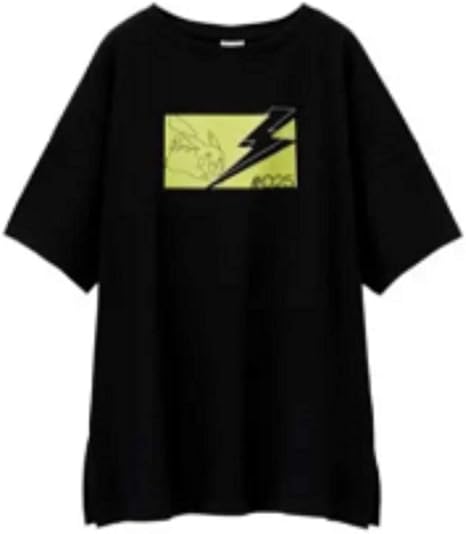 Amazon ポケモン Gu チュニックt 5分袖 Pokemon Icy1 ブラック Mサイズ 服 ファッション小物 通販