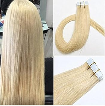 Amazon Com Blonde Human Hair Extensions 22 Long Straight