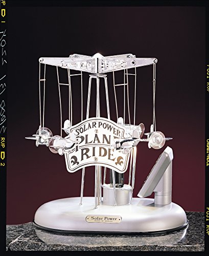 Solar Power Plane Areoplane Ride Office/Home Decoration Stand Lamp