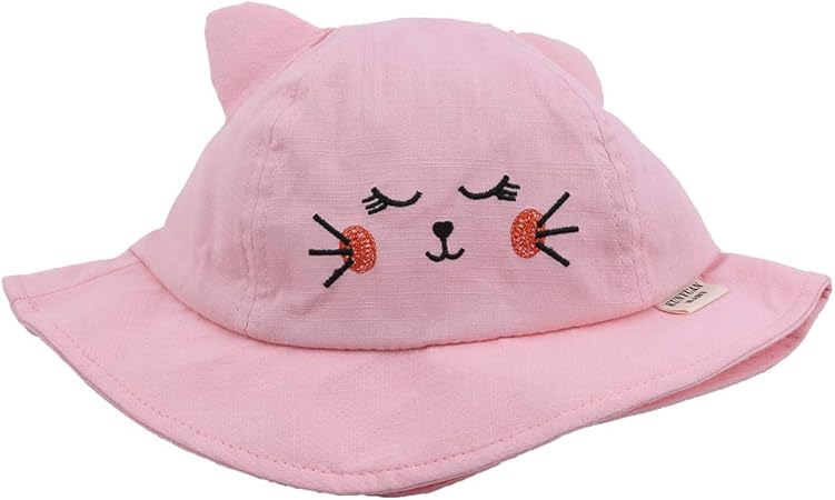 Moonqing Automne été Chapeaux Enfants Seau Chapeau De Dessin