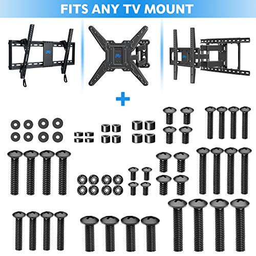 Mounting Dream TV Mounting Hardware TV Mount Screws Kit Comes with M4