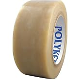 Polyken 827 Polyethylene Multi-Purpose Film Tape, 40 to 200 Degree F, 23 lbs/in Tensile Strength, 33m Length x 48mm Width
