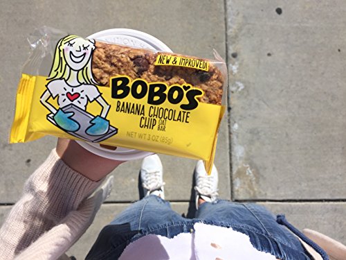 Bobo's Oatmeal Bars, Banana Chocolate Chip, Gluten Free Vegan Whole Grain Oat Bars, Pack of 12 - Thumbnail 6