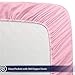 Bare Home Sheet Set - College Dorm Size - Luxury 1800 Ultra-Soft Microfiber Bed Sheets - Deep Pockets - Easy Fit - Extra Soft - 3 Piece Set (Twin XL, Light Pink)