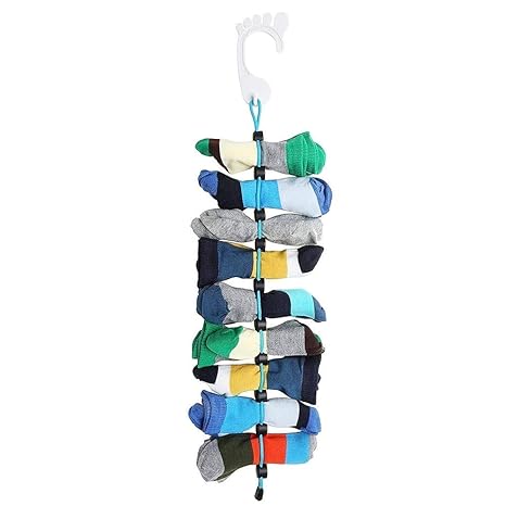 Tpocean Socke Organizer,Taschen oder Trennwände für laundry- Waschen, Trocknen, Speichern und nie wieder verlieren Socken,ein